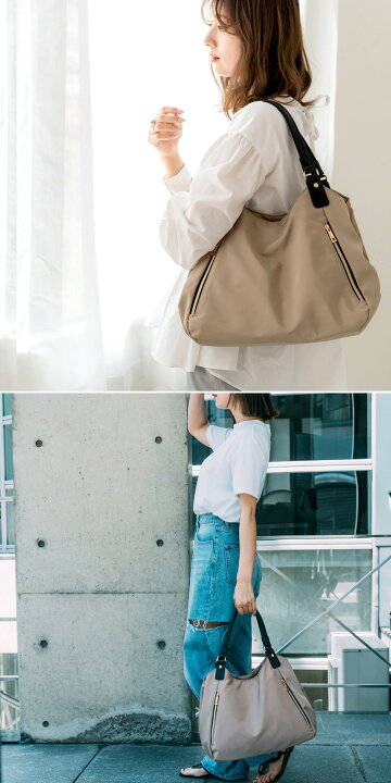 楽天市場 10 Off 5 27 09 59まで 新色追加 送料無料 トートバッグ かばん レディース 通勤 ファスナー付き ブランド 横 おしゃれ ナイロン 大きめ かわいい 肩掛け 軽い 黒 軽量 マザーズバッグ シンプル ビジネス トート 通勤バッグ シンプル カジュアル