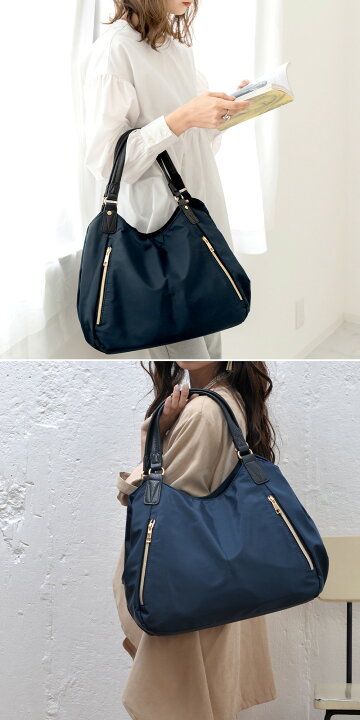 楽天市場 トートバッグ かばん レディース 通勤 ファスナー付き ブランド おしゃれ ナイロン 大きめ かわいい 肩掛け 軽い 黒 軽量 マザーズバッグ シンプル トート 通勤バッグ カジュアル オシャレ トートバック 大学生 レディース バック 実用的 バッグ通販 クロス