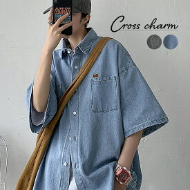 デニムジャケット レディース メンズ ジージャン ゆるジャケット カジュアルジャケット アウター ルーズ オーバーサイズ 体型カバー 通学 通勤 無地 レトロ シック 韓国ファッション 韓国 オルチャンファッション