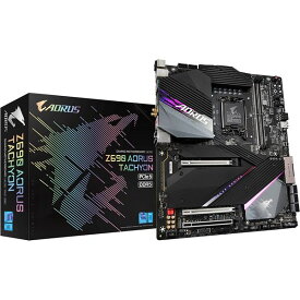 GIGABYTE Z690 AORUS TACHYON 光る マザーボード LGA1700 対応 intel Z690チップセット搭載 E-ATX ゲーミング マザーボード ギガバイト 第12世代 第13世代 第14世代 インテル Core プロセッサー 対応 OC オーバークロック 特化 DDR5 7000