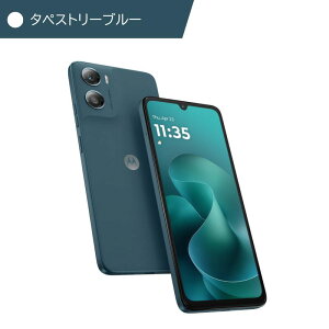MOTOROLA SIM�t���[ �X�}�[�g�t�H�� �X�}�z moto g06 6.9�C���` HD+ (1,640×720) 120Hz 128GB �w�� �� �F�� �h�� IP64 Android ������ 4GB NFC USB-Type C �I�ׂ�J���[ ���[�����I�[�N / �^�y�X�g���[�u���[ �y�����