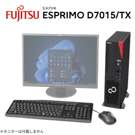 富士通 デスクトップパソコン ESPRIMO D7015/TX office付き CPU intel core i5 14400 / 13400 / i3 14100 / 13100 メモリ 8GB / 16GB SSD 256GB / 512GB Windows11 pro 有線LAN キーボード マウス 付属 新品【時間指定/代引不可】