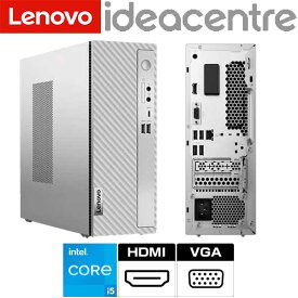【 5月ずっとお得 ポイント2倍 】 lenovo デスクトップ PC IdeaCentre 370i Core i5 12400 メモリ 8GB SSD 256GB + HDD 500GB DVDスーパーマルチ Windows11 Officeなし デスクトップ パソコン レノボ