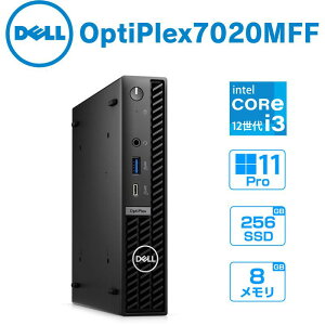 DELL fXNgbvp\R OptiPlex 7020SFF Windows 11 Pro 12 intel Core i3 8GB SSD 256GB ȃXy[X Microsoft Office Personal 2021 L[{[h }EX t f Vi DTOP113-001P1 y@lEs