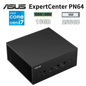 ASUS �~�j �f�X�N�g�b�v�p�\�R�� ExpertCenter PN64 CPU intel ��13���� Core i7 13700H ������ 16GB DDR5 �X�g���[�W 256GB SSD windows11 �L�� ����LAN ���� �ȃX�y�[�X ���S�݌v �f�X�N�g�b�vPC �G�C�X�[�X PN64-S7303AD