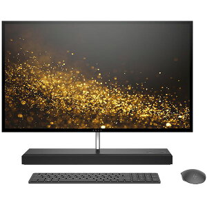 27.0インチ UHD 4K タッチパネル Core i7 メモリ 16GB HDD 2TB + SSD 256GB GeForce GTX 1050 Windows10 Pro Office付き HP ( ヒューレットパッカード ) ENVY All-in-One 27-b290jp ( 6DW74AA#OFH ) デスクトップ パソコン 新品 ゲーミング