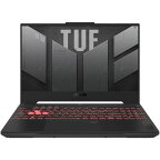 ASUS ゲーミング ノートパソコン TUF Gaming A15 15.6インチ フルHD 144Hz AMD Ryzen 7 7735HS メモリ 16GB SSD 512GB Windows11 選べるGPU GeForce RTX 4050 / 4060 ノートパソコン ノートPC パソコン テンキー付き