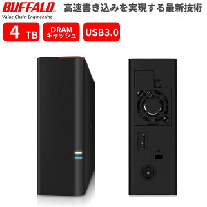 yő1500~OFFN[|z BUFFALO OtHDD 4TB pt@ DRAMLbVΉ HD-GD4.0U3D USB3.0 Ή f[^ۑ ϋvf