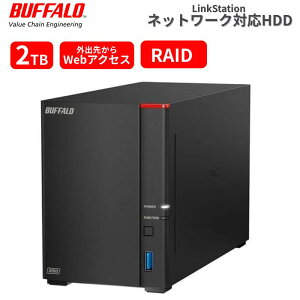 BUFFALO NAS LinkStation LS720DN0202B 2TB 1TB×2xC 2.5GbEΉ wLTRA CPU RAID1Ή d@Ή K̓ItBX SOHO lbg[NHDD