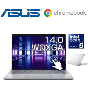 ASUS AI�@�\ ���� �m�[�g PC ExpertBook CX54 Chromebook Plus 14.0�C���` CPU intel Core Ultra 5 125U ������ 8GB SSD 128GB ChromeOS ����LAN WEB�J���� �^�b�`�p�l�� Thunderbolt 4 �m�[�g�p�\�R�� �G�C�X�[�X �V�i CX5403CMA-QM00