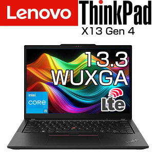 yő85OFFI100|CgobNz yv[gLy[zlenovo LTEʐM Ή m[gp\R ThinkPad X13 Gen 4 13.3C` WUXGA IPS 13 Core i5 1335U  16GB SSD 256GB WIndows11 Pro 500