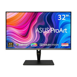 yő85OFFI100|CgobNz ASUS ProArt Display j^[ tfBXvC 32^ Ch GC^[ / obNCg : Mini-LED / IPS / mOA / 3840x2160 ( 4K ) 5ms(GTG) HDR,s[NF1,2