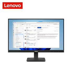 Lenovo 液晶モニター ディスプレイ 23.8型 モニター ThinkVision S24-4e フルHD 1920×1080 IPS チルト バックライト WLED 4ms 6ms 250cd/m2 64B5KAR1JP レノボ HDMI D-Sub VGA チルト 角度調整 【展示品特価】