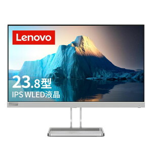 【最大1500円OFFクーポン】 液晶モニター ディスプレイ 23.8型 モニター Lenovo Lenovo L24i-40 100Hz フルHD 1920×1080 IPS スピーカー バックライト WLED 4ms 250cd/m2 67A8KAC3JP
