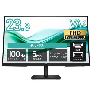 HP 23.8�^ ���C�h �C���` �t��HD ( 1920×1080 ) VA �p�l�� �m���O���A LED�o�b�N���C�g �f�B�X�v���C Series 3 Pro 324pv ( 9U5C1AA#ABJ ) ���j�^�[ �������x 5ms 60Hz / 100Hz HDMI HDCP �`���g �d���p �q���[���b�g�p