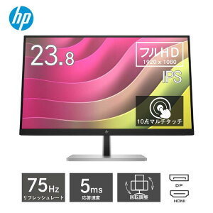 �y�G���g���[�Ń|�C���g�ő�28.5�{�z HP ( �q���[���b�g�p�b�J�[�h ) 23.8�^ ���C�h �C���` �t��HD IPS �p�l�� �m���O���A LED�o�b�N���C�g �f�B�X�v���C �^�b�`�p�l�� E24t G5 ( 6N6E6AA#ABJ ) ���j�^�[ 