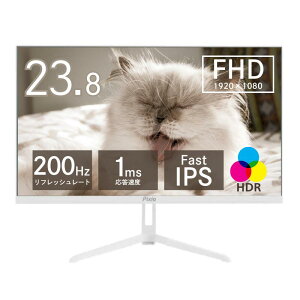 �Q�[�~���O���j�^�[ 23.8 �^ ���C�h PX248 WAVE FHD (1920×1080) IPS �m���O���A �f�B�X�v���C ( PX248WAVEW-O ) ���j�^�[ 200Hz �`���g VESA�K�i �C���` HDMI DisplayPort �z���C�g �y��������s�z