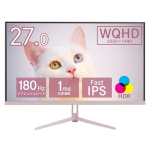 �y�|�C���g�ő�28�{�z �Q�[�~���O���j�^�[ 27�^ �s���N ���C�h PX278WAVEK-PW WQHD (2560×1440) fast IPS �m���O���A �f�B�X�v���C ���j�^�[ 180Hz �`���g VESA�K�i �C���` HDMI DisplayPort �y�����/���Ԏw��s