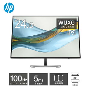 HP ( �q���[���b�g�p�b�J�[�h ) 24�^ ���C�h WUXGA ( 1920×1200 ) �c�� Series 5 Pro 524p IPS 100Hz ����� �m���O���A �f�B�X�v���C 9D9A7AA#ABJ ���j�^�[ �`���g �s�{�b�g �������� �X�C�x�� �p�x 24�C���` HDMI 