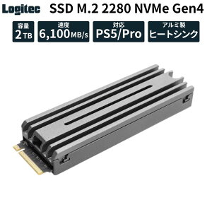 ���W�e�b�N ���� SSD �q�[�g�V���N�t�� 2TB PS5 / Pro �Ή� M.2 2280 NVMe Gen4 ���x6,100MB/s LMD-PS5M200