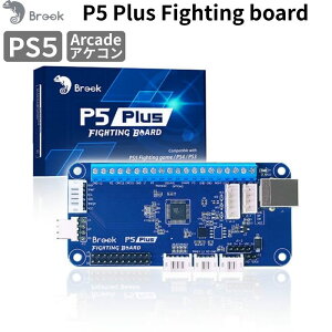 Brook P5 PLUS Fighting Board | PS5�Ή� �i���Q�[����� ����x�� PS4 PS3 Switch PC�Ή� �A�P�R������