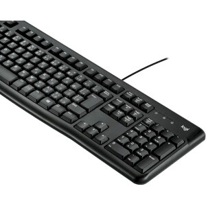 ���W�N�[�� �L�[�{�[�h K120 USB�X�^���_�[�h �p�\�R�� �L�[�{�[�hLogicool Keyboard k120 �u���b�N �V�i ���͋@�� K120 �y����s��/���Ԏw��s�z