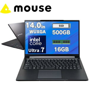 �y�|�C���g�ő�28�{�z �y AI �@�\���� �y�� 969g �z�}�E�X�R���s���[�^�[ 14.0�^ �m�[�g�p�\�R�� MousePro G4 CPU intel Core Ultra 5 125U / Core Ultra 7 155U ������ 16GB SSD 500GB ��F�� �����ԋ쓮 �V�i Mouse