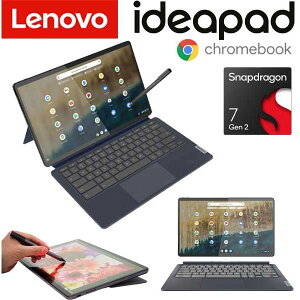 lenovo 2in1 �m�[�g�p�\�R�� IdeaPad Duet 560 Chromebook 13.3�C���` �t��HD OLED �L�@EL �^�b�`�p�l�� Snapdragon ������ 8GB eMMC 256GB Chrome OS ����LAN WEB�J���� �X�^�C���X�y���t�����m�{ �^�u���b�g �N�����u�b