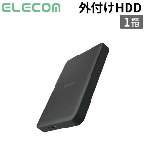 �G���R�� Portable Drive USB3.2 Gen1 1TB Black ELP-HTV010UBK �V�i �y����s��/���ԑюw��s�z