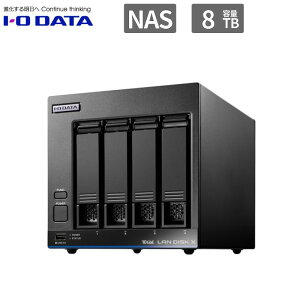 IO�f�[�^ LAN DISK 8TB���� 4�x�C Linux OS���� �@�l���� �V�i NAS �f�[�^�����T�[�r�X�t�� HDL4-XA8B �y����s��/���ԑюw��s�z