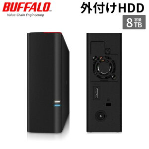 Buffalo �o�b�t�@���[ HD-GD8.0U3D USB3.0�p �O�t��HDD ��p�t�@������ 8TB HD-GD8.0U3D �V�i �y����s��/���ԑюw��s�z