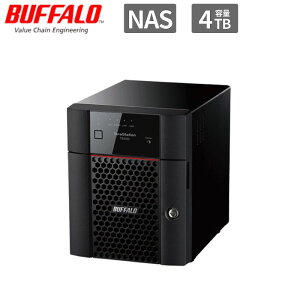 Buffalo �o�b�t�@���[ TeraStation �V�i NAS �f�[�^�ۑ� TS3430DN0404 TS3430DN�V���[�Y 4�x�C�f�X�N�g�b�v4TB TS3430DN0404 �y����s��/���ԑюw��s�z