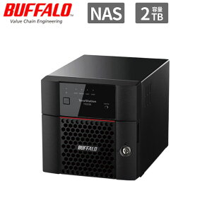 Buffalo �o�b�t�@���[ TeraStation �V�i NAS �f�[�^�ۑ� TS3230DN0202 TS3230DN�V���[�Y 2�x�C�f�X�N�g�b�v2TB TS3230DN0202 �y����s��/���ԑюw��s�z