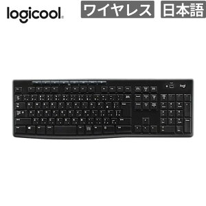 ���W�N�[�� �L�[�{�[�h Wireless Keyboard K270 �u���b�N K270 �V�i ���͋@�� K270 �y����s��/���Ԏw��s�z