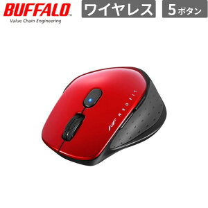 BUFFALO �}�E�X BSMBW510MRD ���� BlueLED 5�{�^�� �l�I�t�B�b�g�}�E�X M ���b�h �V�i ���͋@�� BSMBW510MRD �y����s��/���Ԏw��s�z
