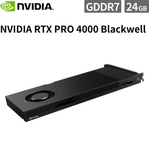 �O���t�B�b�N�{�[�h NVIDIA RTX PRO 4000 Blackwell 24GB GDDR7 AI���[�N�X�e�[�V���� ���� 900-5G147-2570-000�y����s��/���ԑюw��s�z