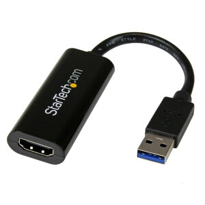 StarTech.com X^Cv USB 3.0-HDMIϊA_v^ OtfBXvC݃A_v^ USB 3.0 A(IX)-HDMI(X) 1920x1200/ 1080p USB32HDES