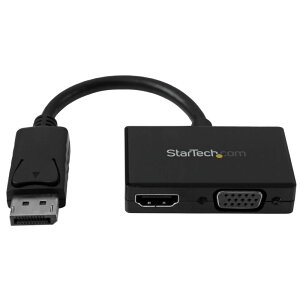 yő85OFFI100|CgobNz StarTech.com gxAVA_v^ c[C (2-in-1) DisplayPortifBXvC|[gj - HDMI/ VGAϊA_v^ DP2HDVGA