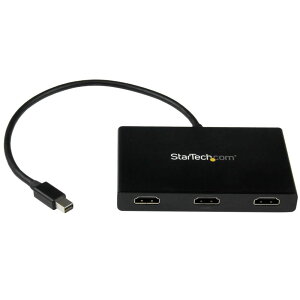 yő1500~OFFN[|z StarTech.com 3|[gMSTnu Mini DisplayPort - 3x HDMI }`j^[Xvb^ ~jfBXvC|[g(IX) - 3x HDMI(X) 4KΉ WindowŝݑΉ MSTMDP123HD