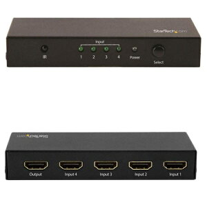 StarTech.com 41oHDMIfBXvCؑ֊/XCb`?/ZN^[ ؑ֋@\t Ultra HD 4K/60HzΉ Rt VS421HD20