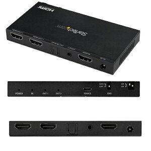 StarTech.com HDMIz 12o 4K/60Hz XP[[HDMIXvb^[ HDCP2.2 EDIDF@\ 7.1chTEh ST122HD20S