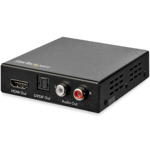 yő85OFFI100|CgobNz StarTech.com HDMIfW^I[fBI 4K/60HzΉ HDR HDMI/ToslinkfW^/RCATEhT|[g HD202A