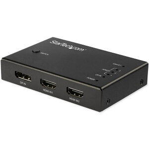 StarTech.com 41oHDMIfBXvCؑ֊ZN^[ 3x HDMI/1x DisplayPort 4K60HzΉ }`|[gHDMIXCb` ؑ֋@\t VS421HDDP