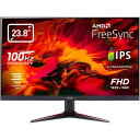 【ポイント最大47倍＆クーポン】 Acer ゲーミング モニタ 23.8型 ワイド フルHD 1920x1080 IPS ノングレア NITRO VG0 VG240YEbmiix 応答速度 1ms 100Hz HDMI VGA D-SUB チルト VESA規格 23 インチ モニター ディスプレイ エイサー
