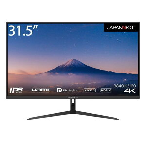 JAPANNEXT tj^[ 31.5C` 4K j^[ PC Q[ HDMI DP mOA Ch Xs[J[ VESA 掿 JN-IPS315UHDR p\Rj^[ tfBXvC PCj^[ tj^[ p\Rj^