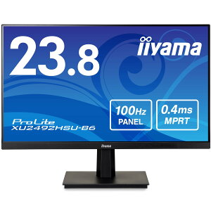iiyama 23.8^ Ch t fBXvC IPS pl mOA FHD 掿 HDMI DisplayPort Ή Vi PROLITE XU2492HSU-B6 y/Ԏwsz
