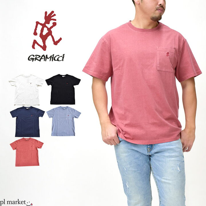 楽天市場 22ss新作 グラミチ Tシャツ One Point Tee ワンポイントｔシャツ 半袖 ワンポイント コットン クルーネック シンプル 無地 刺繍 ポケット 定番 ベーシック アウトドア メンズ レディース ユニセックス G301 Ogj Plmarket ピーエルマーケット