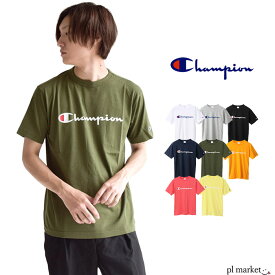 チャンピオン tシャツ レディース Champion Tシャツ C3-P302 ロゴT Basicシリーズ Tシャツ tシャツ メンズ レディース ユニセックス 男女兼用 トップス 半袖Tシャツ チャンピオン 半袖 シャツ ブランドC3-H374　 白T ビッグT