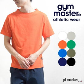 【10%OFF】 ジムマスター Tシャツ gym master gymmaster ヘビーウエイトT ガンジーネックTee カットソー T-shirt g902343 コットン ヴィンテージ コットン マルチカラー カラフル シンプル ベージック 綿100％ 白T