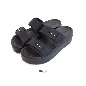 y20OFF/|Cg3{z crocs NbNX ubN T_ [ EFbW EB WOMEN'S BROOKLYN SANDAL LOW WEDGE T_  fB[X CgCh y C W[ AEghA V